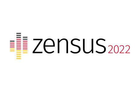 Logo des Zensus 2022