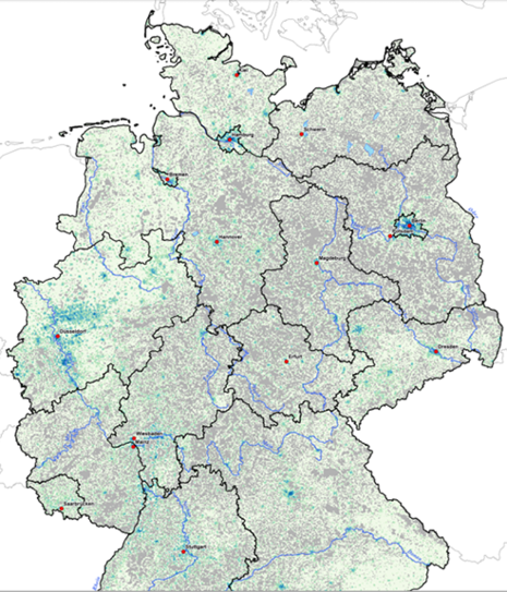 Screenshot der Website www.atlas.zensus2011.de